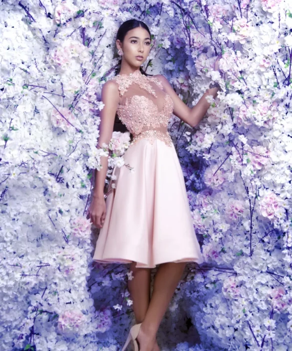 Elegant Pink Dress